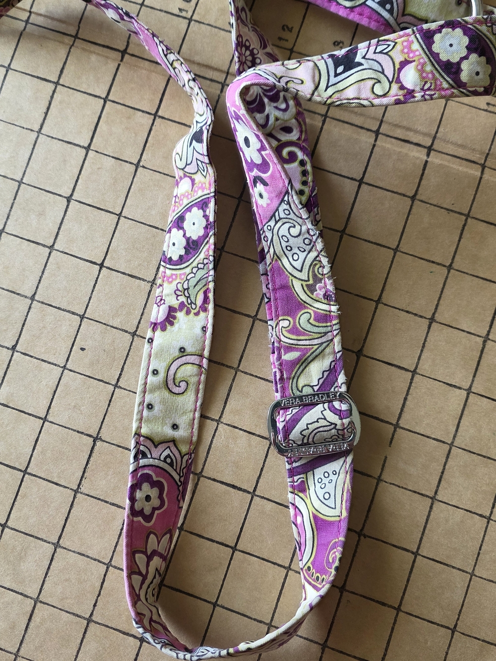 Vera Bradley Classic Hipster Crossbody Bag in "Very Berry Paisley" (Retired) - Picture 16 of 16